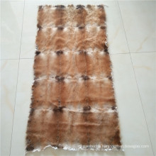 Cheap price Musquash blanket 60x120 cm Muskrat belly fur plate